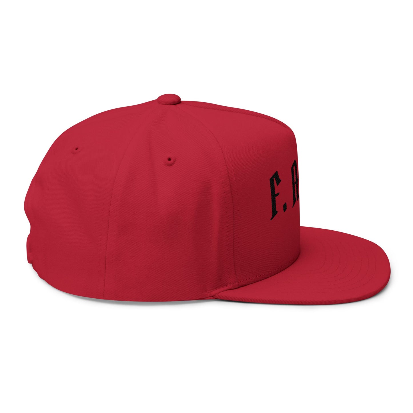 FAFO Embroidered Flat Bill Cap — Bold Streetwear Snapback