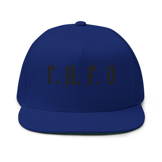 FAFO Embroidered Flat Bill Cap — Bold Streetwear Snapback