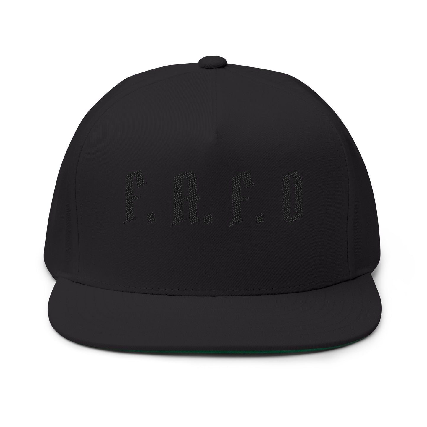 FAFO Embroidered Flat Bill Cap — Bold Streetwear Snapback